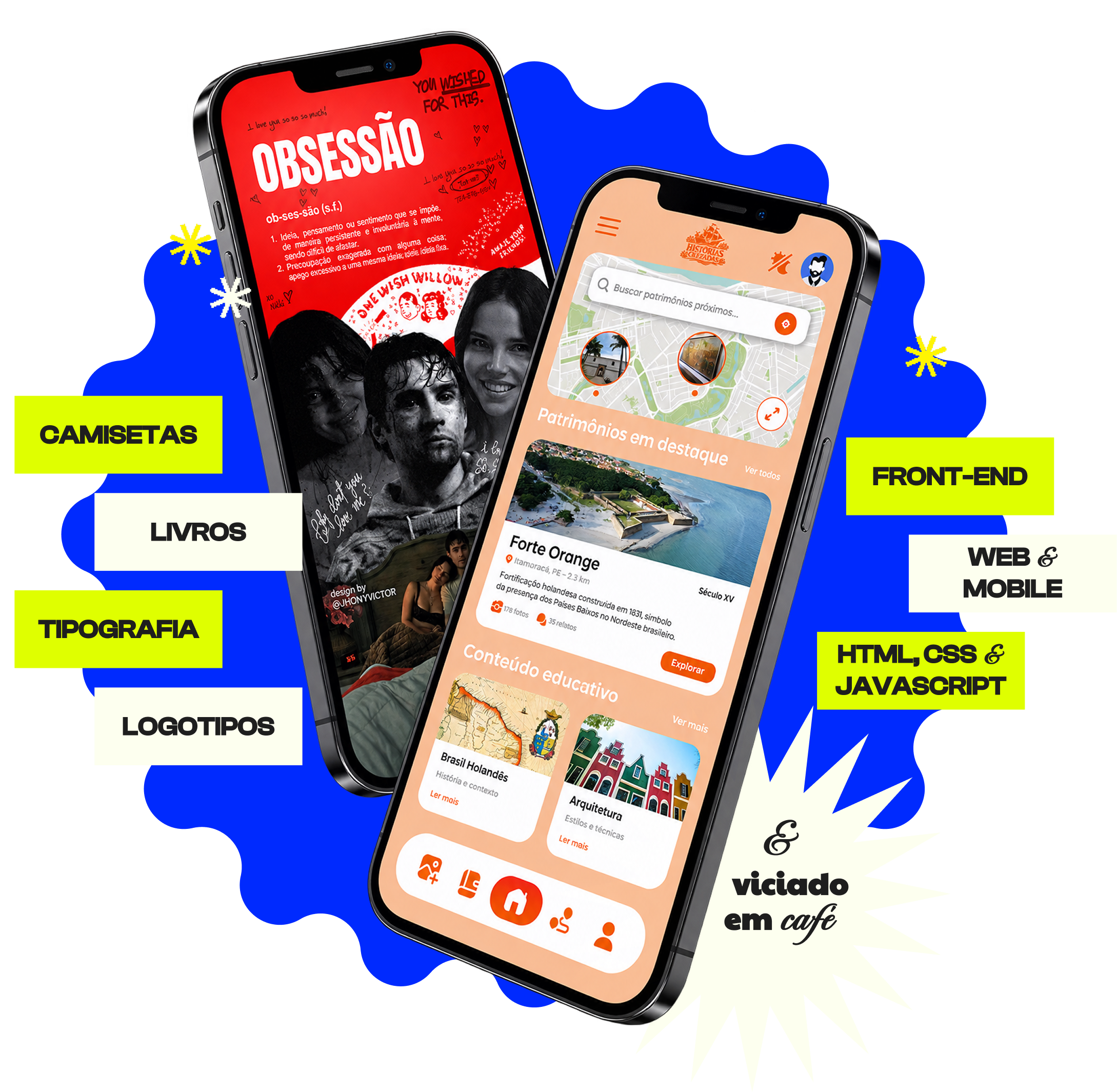 Mockup de projeto